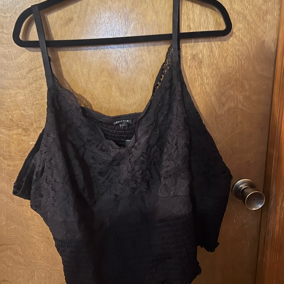 torrid Tops - torrid Black Lace Cami Tank